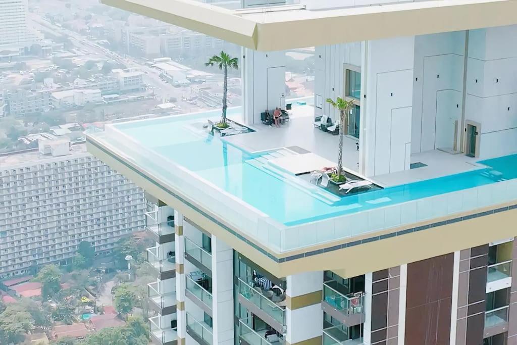 Sea View 5 Star Facilities Luxury Stay At Pattaya Джомтьен Экстерьер фото